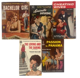 Item #19898 Early 1950s Lesbian Pulp Collection. LGBTQ Pulp Collection Lesbian Pulp