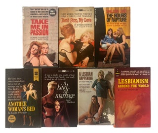 Item #19902 Early 1960s Lesbian Pulp Collection. LGBTQ Lesbian Pulp Collection