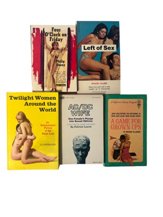 Item #19928 Early Lesbian Pulp collection from 1958 to 1972. Pulp LGBTQ
