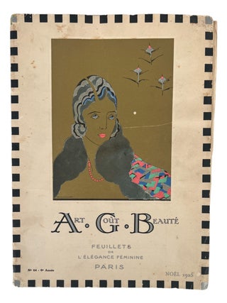 Art Deco Parisian Couture Magazine "Art–Goût–Beauté" Archive, 1920s