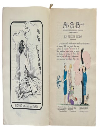 Art Deco Parisian Couture Magazine "Art–Goût–Beauté" Archive, 1920s