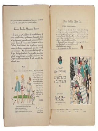 Art Deco Parisian Couture Magazine "Art–Goût–Beauté" Archive, 1920s