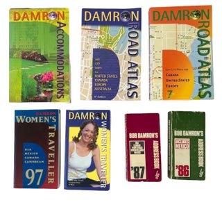 Early Collection of Early Damron Gay and Lesbian Travel Guides from 1986 - 2002. Travel Guides LGBTQ.