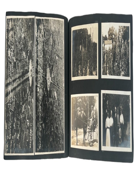 Item #20065 World War I Soldier&rsquo;s Photograph Album Showing Battlefield Destruction Allied Armies and Civilian Life in France 1915&ndash;1918. War Torn Europe.