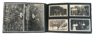 World War I Photo Album Starting with a Trip Across the US and on to War Torn Europe in 1915. WWI Military.