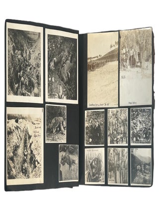 World War I Soldier&rsquo;s Photograph Album Showing Battlefield Destruction Allied Armies and Civilian Life in France 1915&ndash;1918