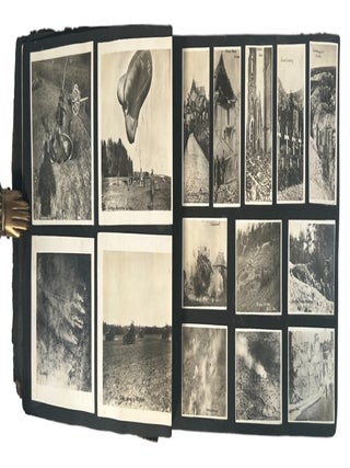 World War I Soldier&rsquo;s Photograph Album Showing Battlefield Destruction Allied Armies and Civilian Life in France 1915&ndash;1918