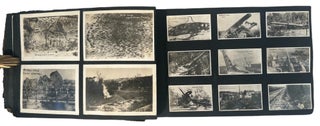 World War I Soldier’s Photograph Album Showing Battlefield Destruction Allied Armies and Civilian Life in France 1915–1918