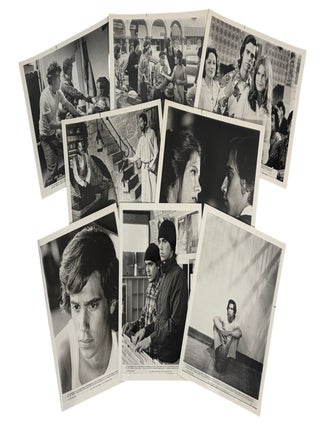 Chicano Gang Film "Walk Proud" starring Robby Benson, 1979 original vintage photo archive. Robert L. Collins, Robby Benson.