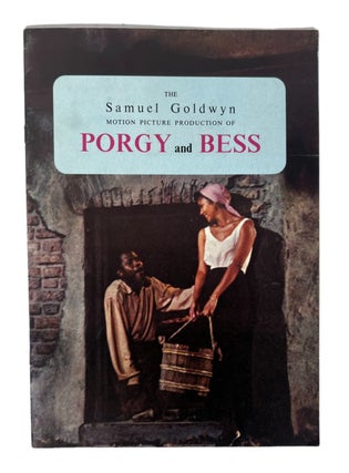 Porgy and Bess Original 1959 Pressbook of the more prestigious "lost film" with Sidney Poitier. Film African American.