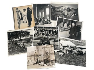 Item #20116 American Homelessness and War Veterans Photos 1950s-90s, New York, Miami, Boston....