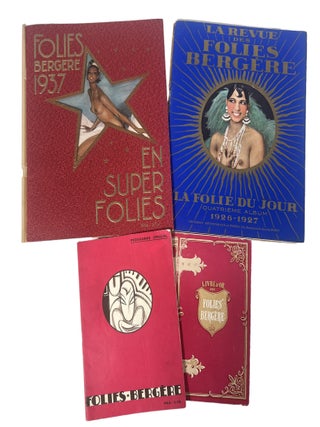 Josephine Baker Folies Bergère Programs 1926-1937. Josephine Baker.