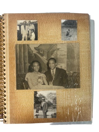 Item #20181 1940s Harlem & New York African American Family Life Photo Album. Photography African...