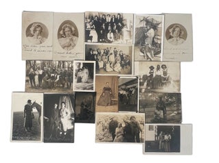 Item #20182 Rare International Turn of the Century Cross-Dressing Photo Archive, 1890s-1920s....