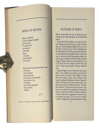 Josephina Niggli's "Mexican Folk Plays" First Edition 1938