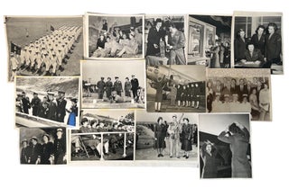 Item #20216 Archive of Women's Naval Auxiliary (WAVES) Photographs in W.W.II and After. WWII...