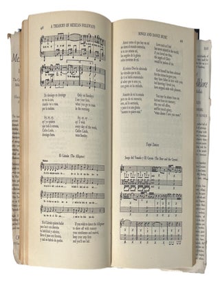 A Treasury of Mexican Folkways First Edition 1947