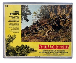 Movie featuring large amount of African American extras Skullduggery, Original vintage Lobby. Skullduggery African American Film.