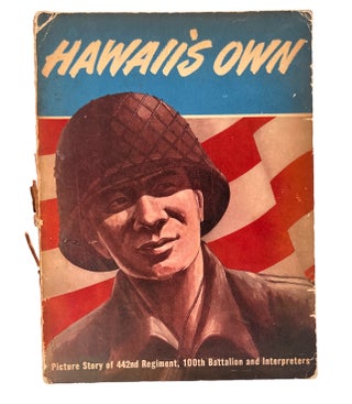 Item #20299 Original WWII Army Hawaii's Own 442nd Regimental Combat Team, most decorated in US...