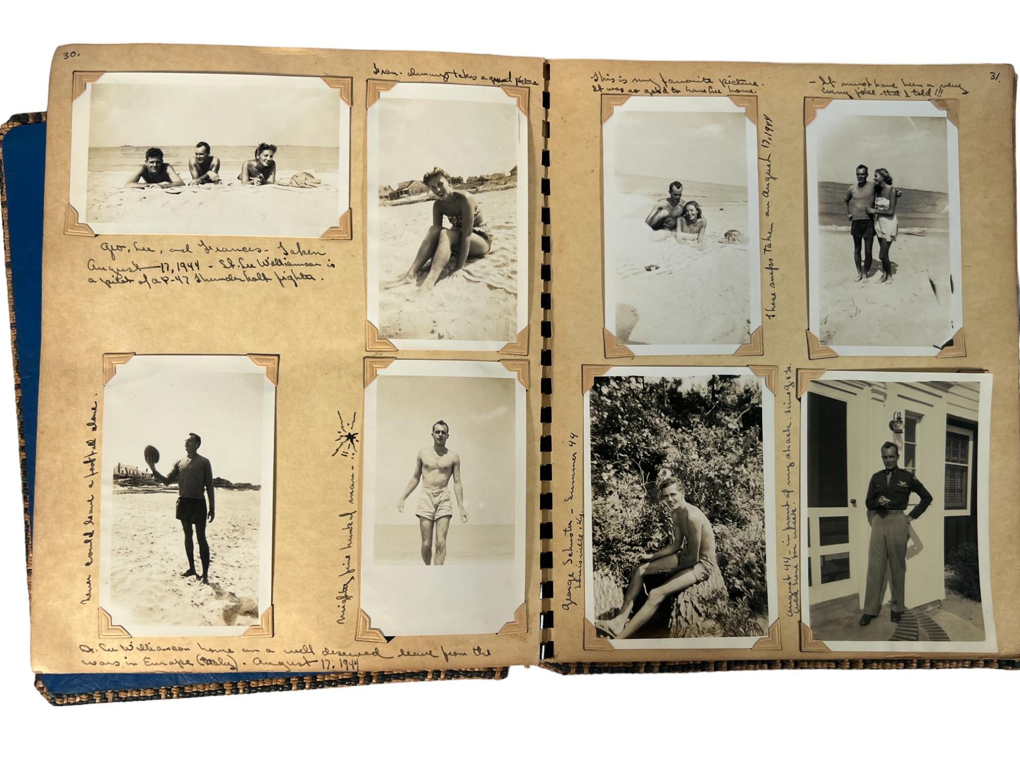 World War II Pacific Theater Home Front Photography Album Documenting ...