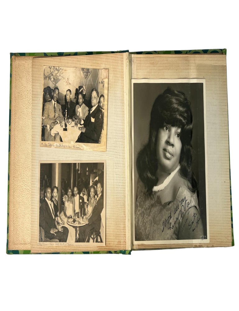 Item #20310 1940s-1970s Identified African American Life Family Photo Album. Identified African American Family.