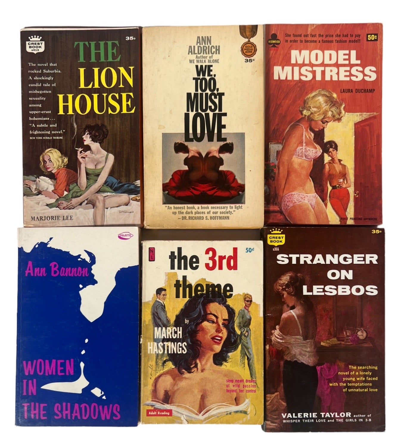 Archive of Early Lesbian Pulp Novels by Lesbian Authors by Lesbian Authors  Lesbian Pulp Collection on Max Rambod