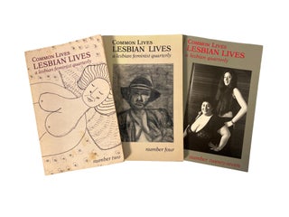 Item #20319 LGBTQ: Common Lives / Lesbian Lives: A Lesbian Feminist Quarterly 1981-88. Common...