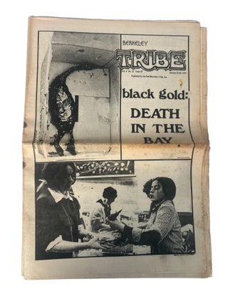 Early Radical Activist Newspaper the Berkeley Tribe January 1971 covering Prison, Oil Spills, and. Berkeley Tribe LGBTQ.