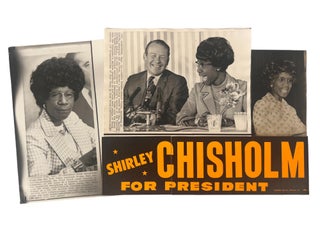Item #20344 First African American Woman in Congress; Shirley Chisholm Archive. Shirley Chisholm...