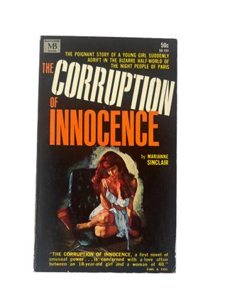 Early Lesbian Pulp Novel The Corruption of Innocence by Marianne Sinclair, 1964. Marianne Sinclair Lesbian Pulp.