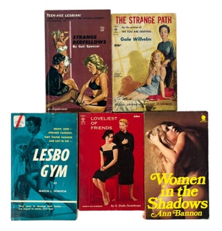 Early Lesbian Pulp Novels Collection All Written by Lesbian Authors from the 1930s-1960s. Women Authors Lesbian Pulp.