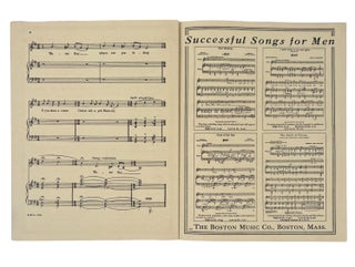 "Water Boy: A Negro Convict Song" by Avery Robinson. 1922