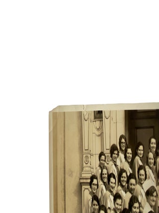 1920s Integrated Nursing School Graduation Photograph, with one Black Student