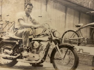 1960s Harley Davidson Motorcycle Club and Dealership in North Carolina Photo Archive