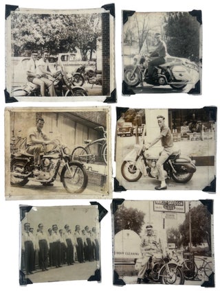 1960s Harley Davidson Motorcycle Club and Dealership in North Carolina Photo Archive