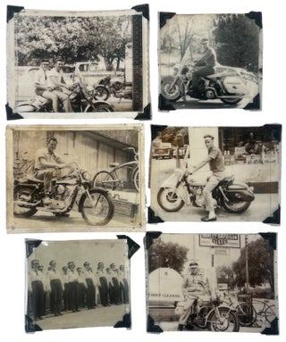 1960s Harley Davidson Motorcycle Club and Dealership in North Carolina Photo Archive