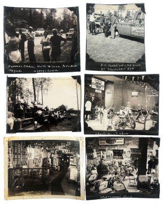 1960s Harley Davidson Motorcycle Club and Dealership in North Carolina Photo Archive