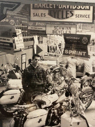 1960s Harley Davidson Motorcycle Club and Dealership in North Carolina Photo Archive