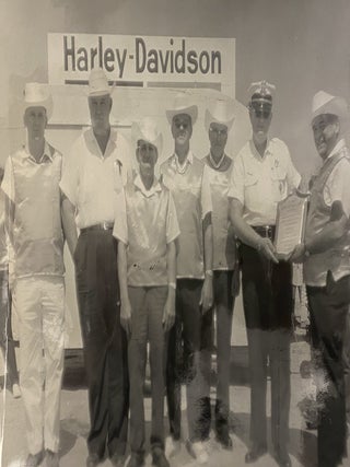 1960s Harley Davidson Motorcycle Club and Dealership in North Carolina Photo Archive