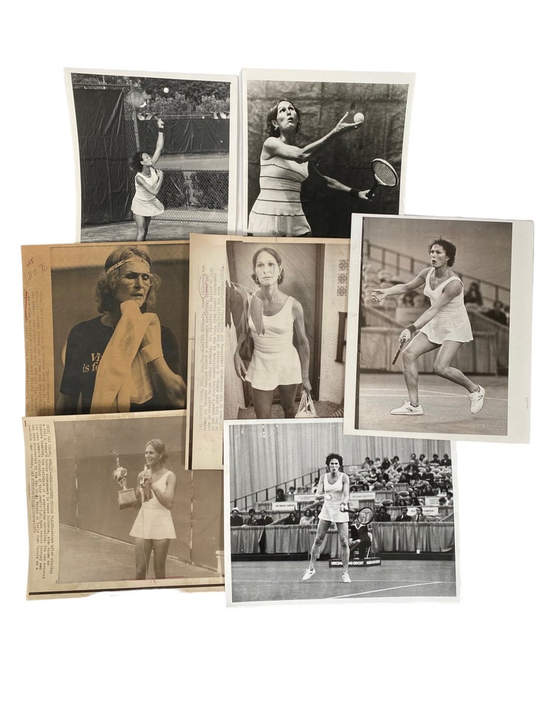 Item #20599 Transgender History and Athletics Ren&eacute;e Richards Legal Challenge and Public Visibility in American Tennis 1976&ndash;1980. Renee Richards.