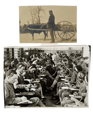 African American Military History World War I Black Signal Corps Training and Veteran Life Photographs circa 1917 to 1920s