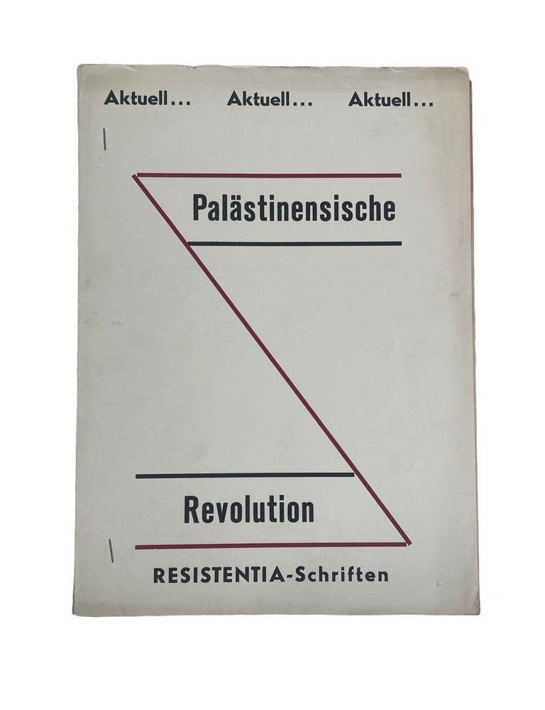 Item #20700 Pro-Palestinian Left-Wing German Publication on Israel's Military Activity in Africa. Counterculture.