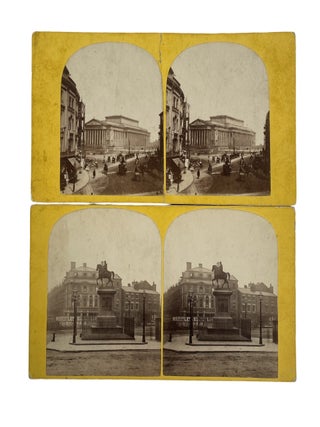 Victorian British Urban History Henry Sampson Stereoviews of Liverpool, circa 1860s. Liverpool England.
