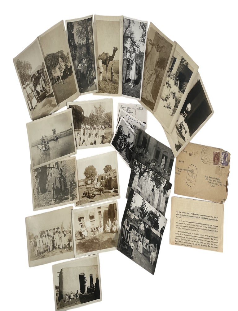 Item #20886 Archive of Missionary Girls School in Punjab, India, 1941-42. India Girl's Education.