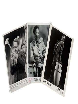 African American Bebop and Afro-Cuban Jazz History, Dizzy Gillespie Photograph and Concert Program Archive, 1950s&ndash;1990s