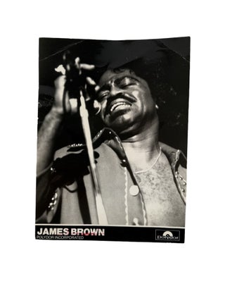 African American Soul and Funk Performance History, James Brown Photograph and Concert Program Archive, 1970s–1980s