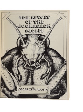 Chicano Novel on 1960s East LA Uprisings, "The Revolt of the Cockroach People" First Edition