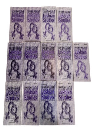 Item #21148 LGBTQ Scholarship and Lesbian Feminist Thought, Complete Early Run of the Journal of...