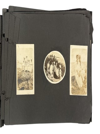 Item #21161 African American Family Life and Mobility Early 20th Century Photo Album with Travel...