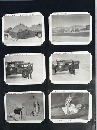 African American Military Service and Family Life Korean War Era Photo Album 1953–1960
